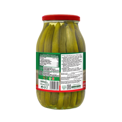 Baladna Hot Sour Pickled Cucumbers Oriental style - Oriental