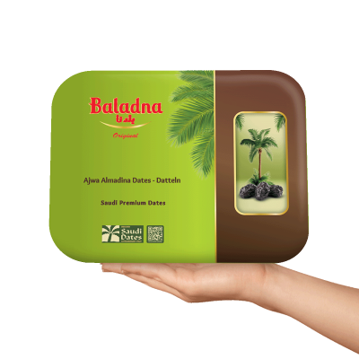 Baladna Ajwa Almadina Dates 15 pieces Gift Case - Oriental