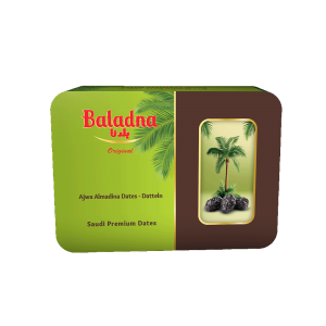 Baladna Ajwa Almadina Dates 6 pieces Gift Case - Oriental