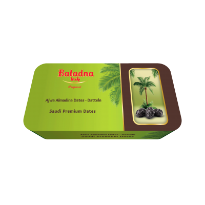 Baladna Ajwa Almadina Dates 9 pieces Gift Case - Oriental