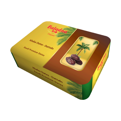 Baladna khalas Dates 6 pieces Gift Case - Oriental