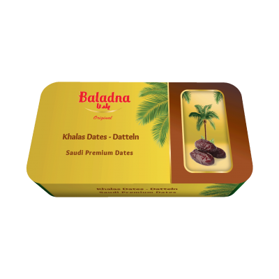 Baladna khalas Dates 9 pieces Gift Case - Oriental