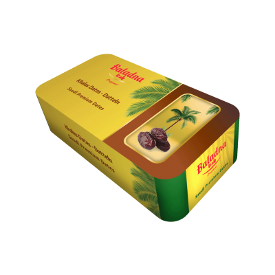 Baladna khalas Dates 9 pieces Gift Case - Oriental