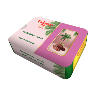 Baladna Khodari Dates 6 pieces Gift Case - Oriental