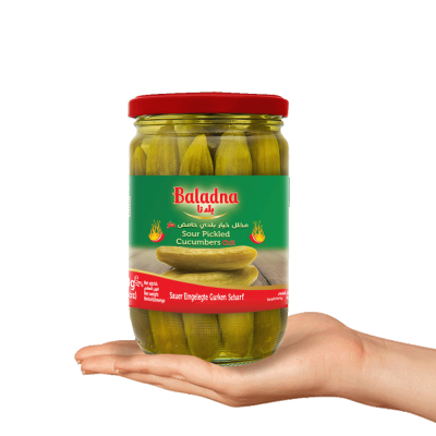 Baladna Sour Pickled Cucumbers, Chili Oriental style - Oriental
