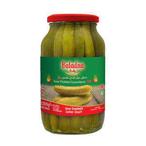 Baladna Sour Pickled Cucumbers, Chili Oriental style - Oriental