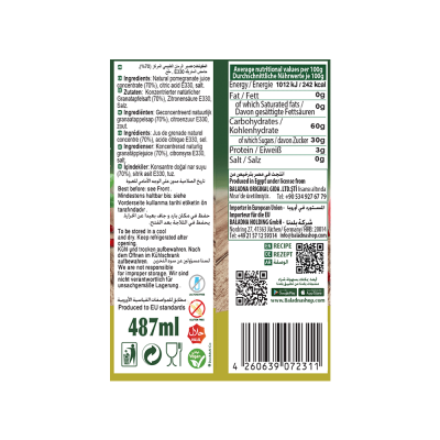Baladna pomegranate molasses - Oriental