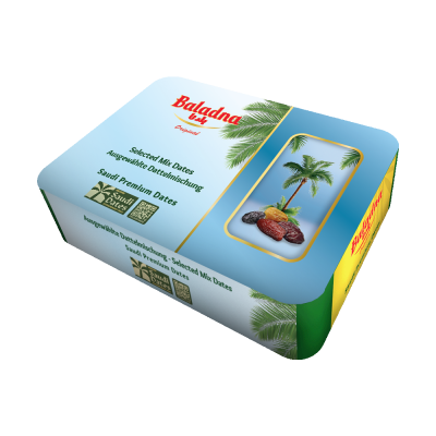 Baladna Mix Dates 6 pieces Gift Case - Oriental
