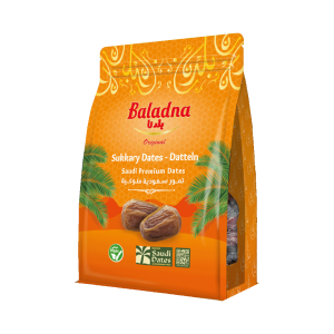 Baladna Sukkary Dates Standing Pouch - Oriental