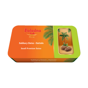 Baladna Sukkary  Dates 9 pieces Gift Case - Oriental