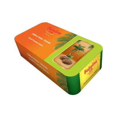 Baladna Sukkary  Dates 9 pieces Gift Case - Oriental