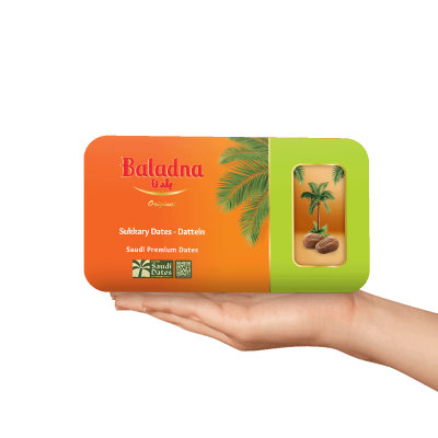 Baladna Sukkary  Dates 9 pieces Gift Case - Oriental