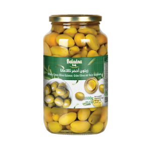 Baladna Whole Green Olives Kalamata - Oriental