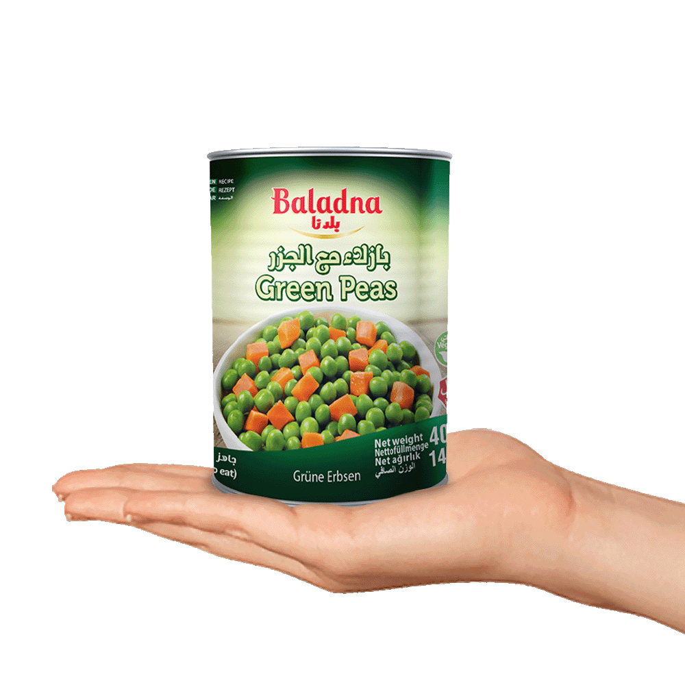 Baladna Green Peas and Carrots